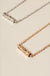 Mama square block lettering pendant necklace LECCE