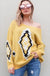 Aztec Printed Pullover Sweater LECCE