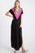 Contrast Dress With Side Pocket Heimish USA