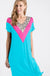 Contrast Dress With Side Pocket Heimish USA