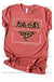 Leopard print Free spirit kind heart graphic tee LECCE