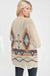 Aztec kimono cardigan