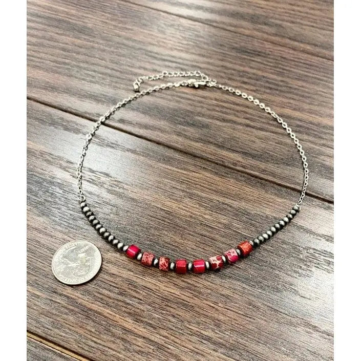 Choker small cable chain necklace LECCE