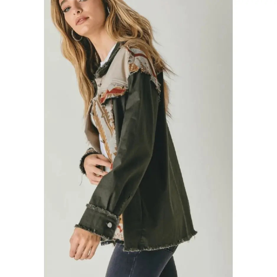 Printed button down shirt Davi & Dani
