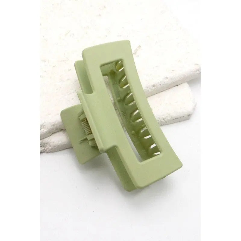 Rectangle Claw Clip LECCE