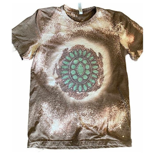 Rounds of turquoise t-shirt