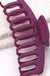 Oversized Matte Claw Clip Wall to wall
