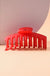 Oversized Matte Claw Clip Wall to wall