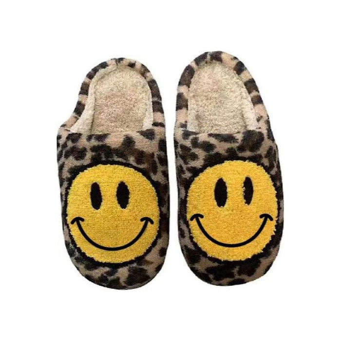 Zapatillas con cara sonriente