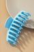 Oversized Matte Claw Clip Wall to wall