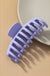 Oversized Matte Claw Clip Wall to wall