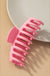 Oversized Matte Claw Clip Wall to wall