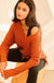 Frayed v neck sweater Main Strip