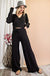 Ribbed straight leg knit pants LECCE