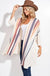 Stripe kimono cardigan