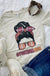 Hashtag Football Mom T-shirt L&B