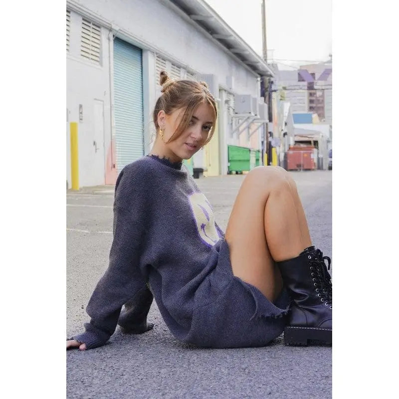 Smile sweater dress miss sparkling