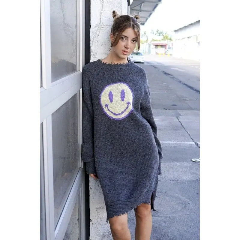 Smile sweater dress miss sparkling