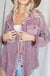 Vintage Waffle Knit Jacket