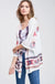 Aztec kimono cardigan- purples LECCE