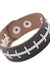FOOTBALL LEATHER SNAP BRACELET