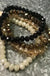 4PC CRYSTAL BRACELET SET #SB-0910M3