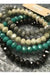 4PC CRYSTAL BRACELET SET #SB-0910MUL5