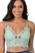 Crochet Lace Bralette With Bra Pads Zenana