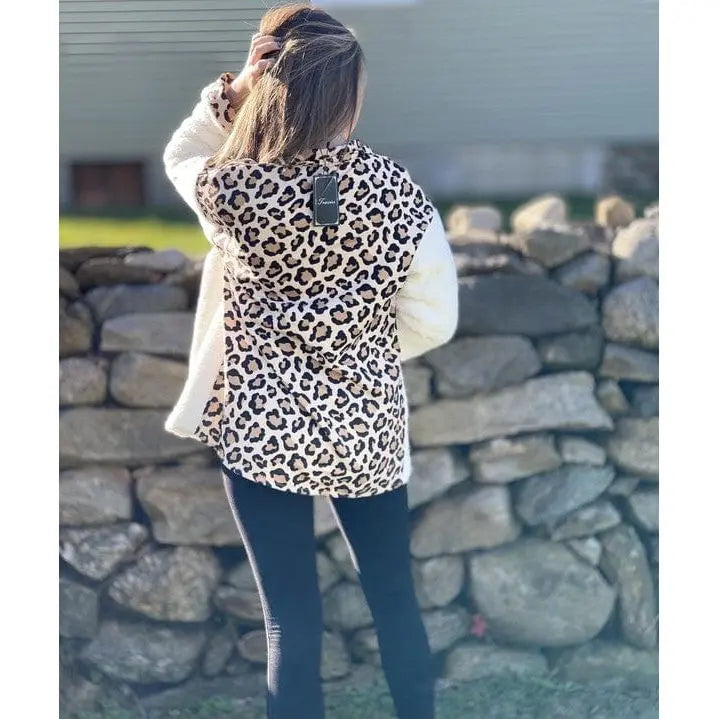 Button Down Sherpa Plaid Shackets Tracie's