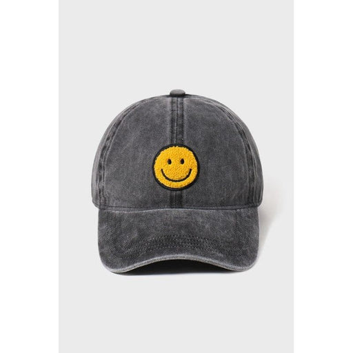New style sherpa smile baseball cap