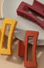 Rectangle Claw Clip LECCE