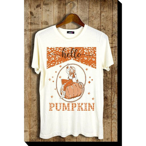 Hello pumpkin graphic tee