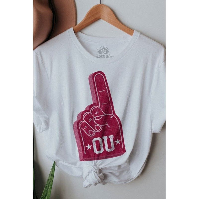 Foam finger ou - oversized t-shirt