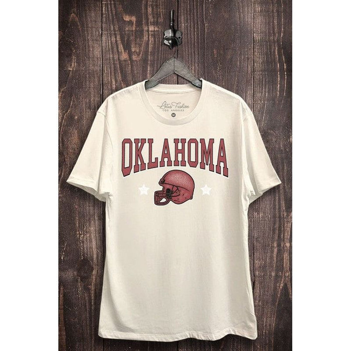 Camiseta con gráfico de fútbol de Oklahoma