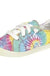 Womens tie dye rainbow lace sneakers LECCE