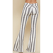 striped bell jeans