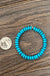 2.5" Long 8mm Beaded Hoop - LECCE
