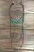 30" Long Tiny 4mm Navajo Pearl Turquoise Necklace - LECCE