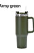 40 oz travel tumbler with handle and straw - LECCE