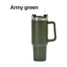 40 oz travel tumbler with handle and straw - LECCE