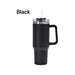 40 oz travel tumbler with handle and straw - LECCE