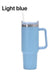 40 oz travel tumbler with handle and straw - LECCE