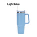 40 oz travel tumbler with handle and straw - LECCE