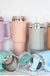 40 oz travel tumbler with handle and straw - LECCE