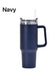 40 oz travel tumbler with handle and straw - LECCE