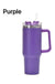 40 oz travel tumbler with handle and straw - LECCE