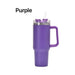 40 oz travel tumbler with handle and straw - LECCE