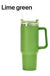 40 oz travel tumbler with handle and straw - LECCE