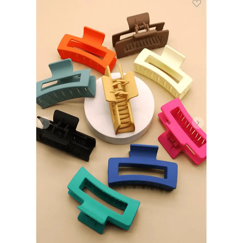 Rectangle Claw Clip