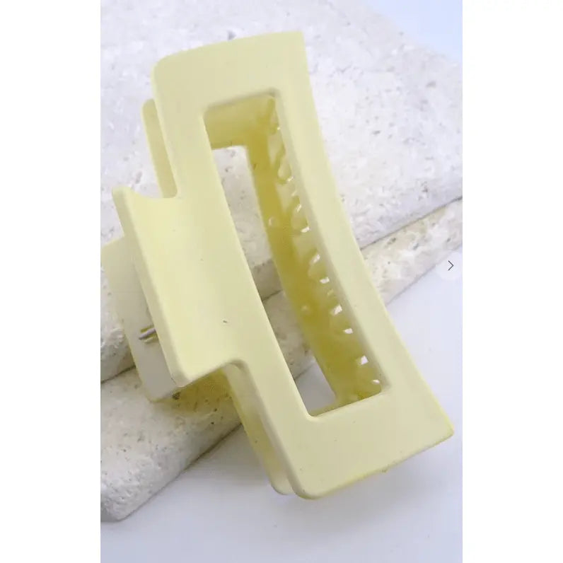 Rectangle Claw Clip LECCE